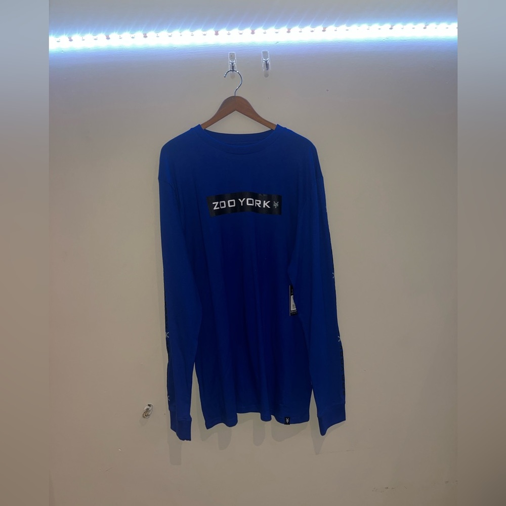 Blue Zooyork long sleeve tee